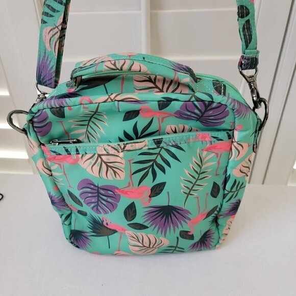 Lug Ranger Crossbody Purse - Flamingo Mint - SUPER CUTE! - Picture 4 of 7